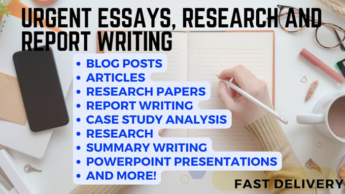 Bestseller - do essay writing, case study, research writing, summary reports, market research