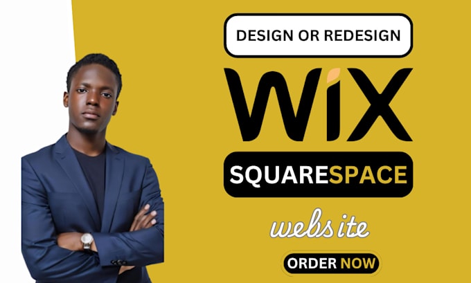 Gig Preview - Design and develop a professional wix,squarespace website