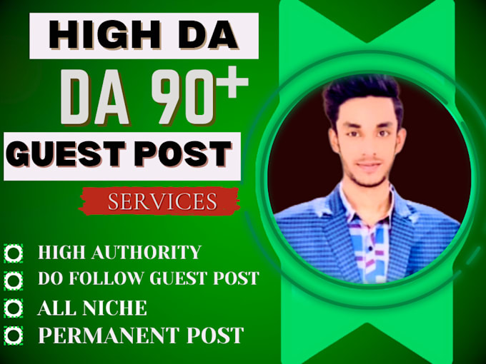 Bestseller - do dofollow guest post with high da 90 website