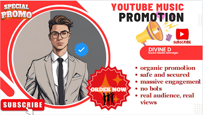 Gig Preview - Do youtube music video promotion to uplift your brand