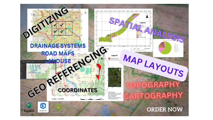 Gig Preview - Do gis mapping and spatial analysis using arc gis and qgis