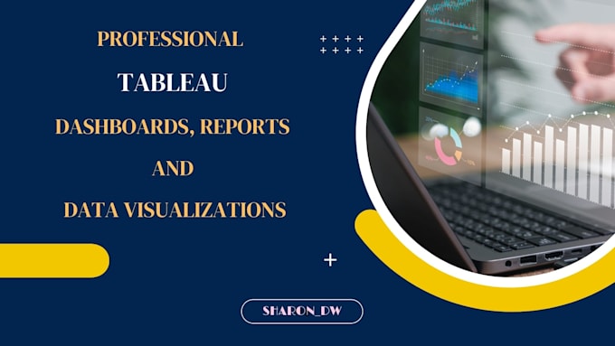 Gig Preview - Do professional tableau dashboards, reports and data visualizations