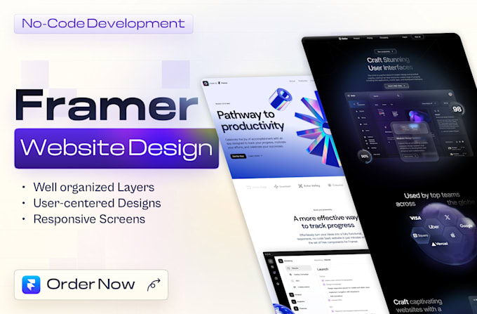 Bestseller - design figma websites and bring them to life in framer