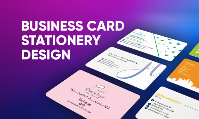 Gig Preview - Do business card design and stationery item