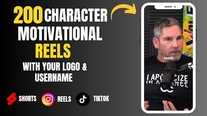 Gig Preview - Provide 200 character motivational reels for instagram