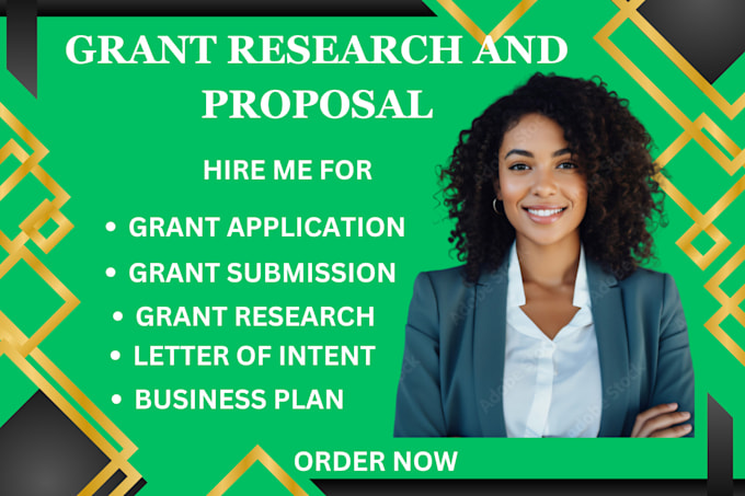 Gig Preview - Do grant research, apply for grant, grant proposal for businesses and non profit