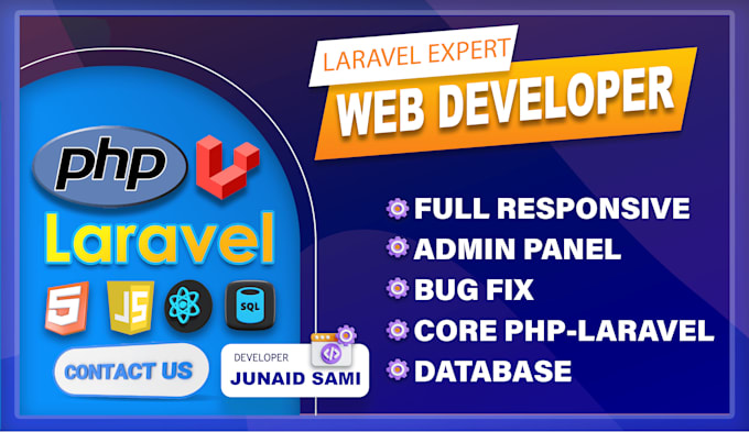 Gig Preview - Expert laravel developer custom web solutions