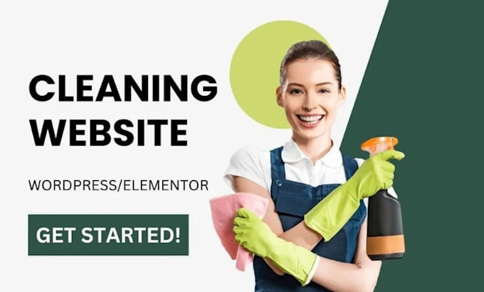 Bestseller - create cleaning website, office cleaning, house cleaning website, janitorial web