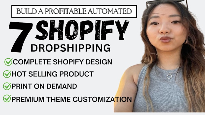 Gig Preview - A german shopify store with a high conversion rate dropshipping store german