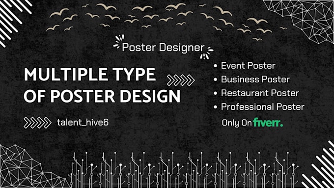 Gig Preview - Professional banner design and poster design, event, business and restaurant