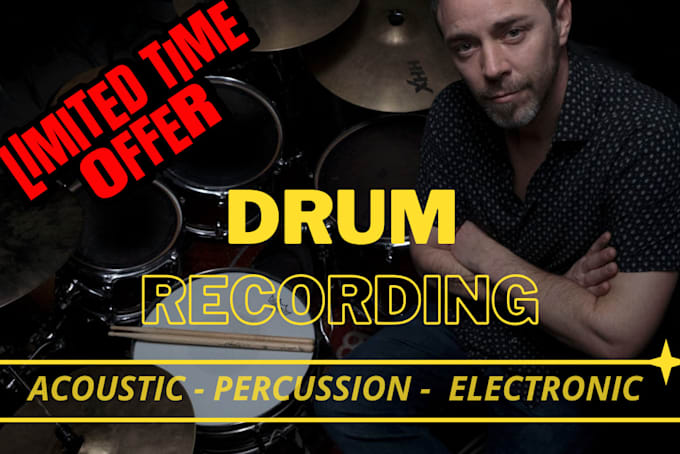 Bestseller - record acoustic drums and percussions for your productions