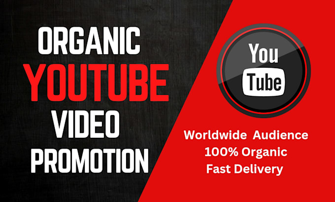 Gig Preview - Do fast and organic youtube video promotion to viral channel