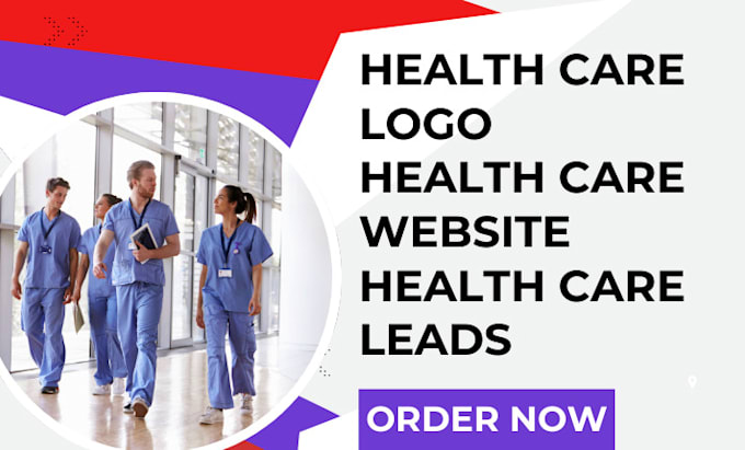 Gig Preview - Design healthcare landing page clinic medical nursing doctor hospital website