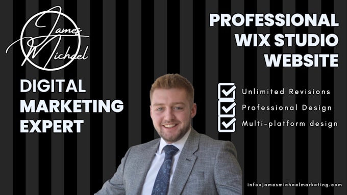 Gig Preview - Create a professional and responsive wix studio website