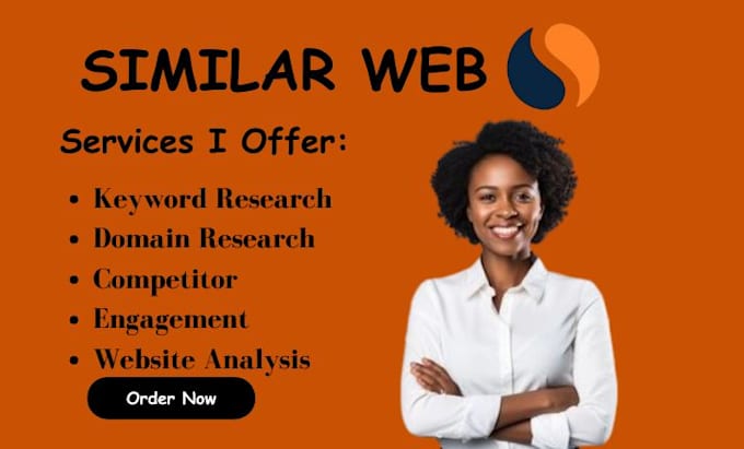 Gig Preview - Implement similarweb report analyze web report simlarweb SEO