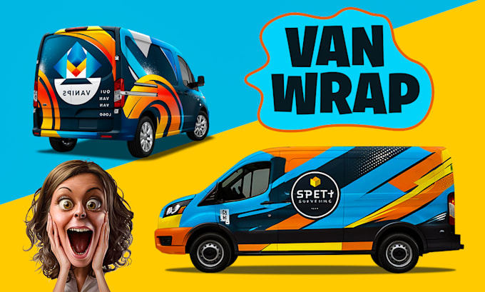 Gig Preview - Do unique car wrap design, van, vehicle, truck wrap design