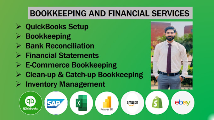 Gig Preview - Do accounting and bookkeeping using quickbooks online