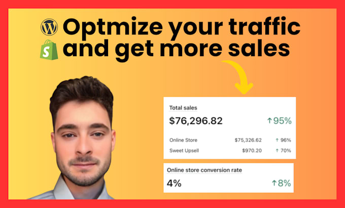 Gig Preview - Transform your website traffic into more sales