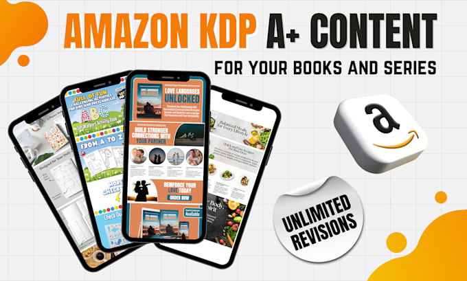 Gig Preview - Design the best amazon kdp a plus content for your book