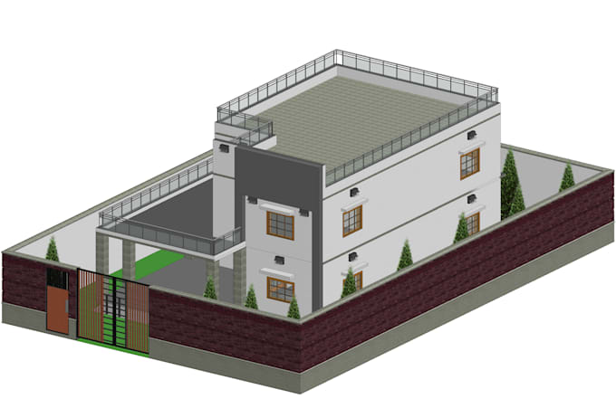 Gig Preview - Make house design, 3d modeling and rendering