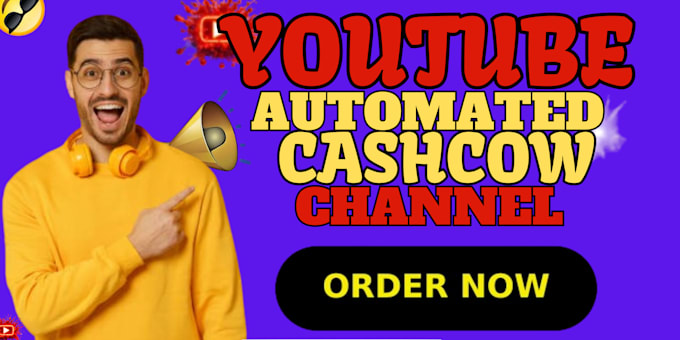 Gig Preview - Do automated cash cow youtube video, channel, cash cow