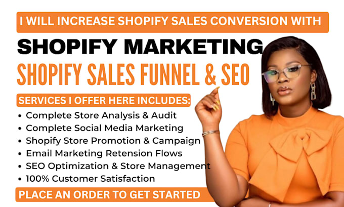 Gig Preview - Boost shopify sales, shopify ecommerce dropshipping marketing, shopify promotion