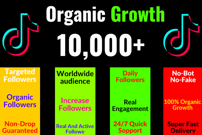 Gig Preview - Grow 1000 super fast tiktok follower ,engagement