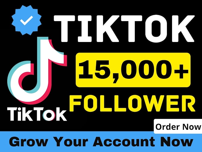 Gig Preview - Buy 1000 tiktok followers fast organically