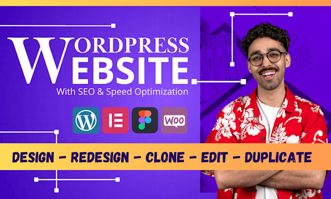 Gig Preview - Edit, clone, redesign or replicate your wordpress website design