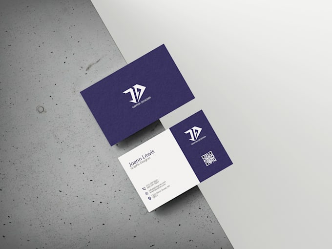 Gig Preview - Design modern minimal business card