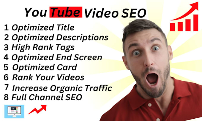 Gig Preview - Help your youtube channel thrive with strategic SEO optimization