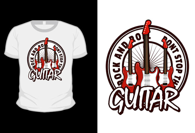 Gig Preview - Make vector illustration for music t shirt design any style