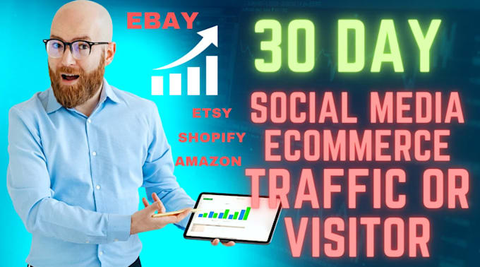 Gig Preview - Promote your custom ebay, etsy, shopify etc boost store traffic