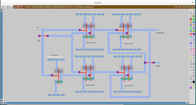 Gig Preview - Do schematic and layout using electric vlsi tool, magic layout tool, ledit etc