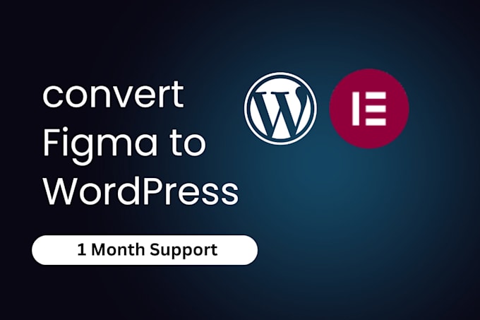 Gig Preview - Convert figma to wordpress, psd to wordpress and figma to elementor