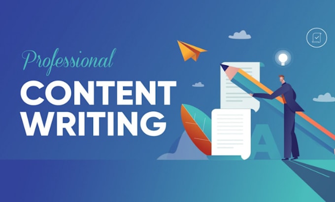 Gig Preview - Be your content writer on all types for you