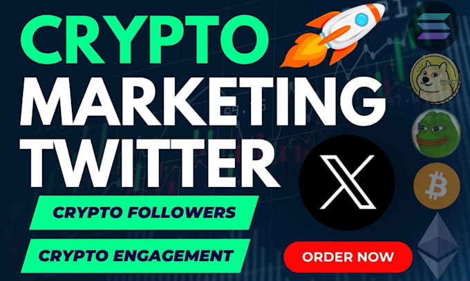 Gig Preview - Do twitter crypto x promotion with organic growth