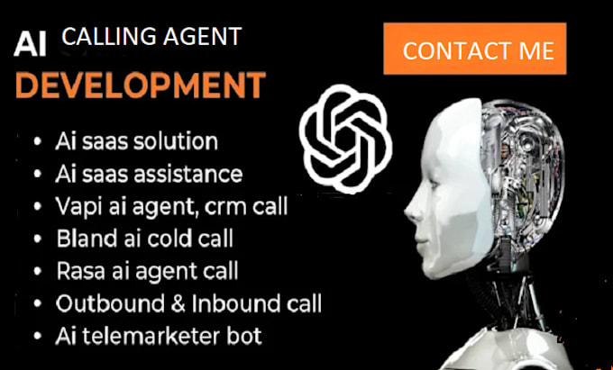 Gig Preview - Do ai sales agent ai caller, cold calling agent, ai sales rep, retell ai ghl