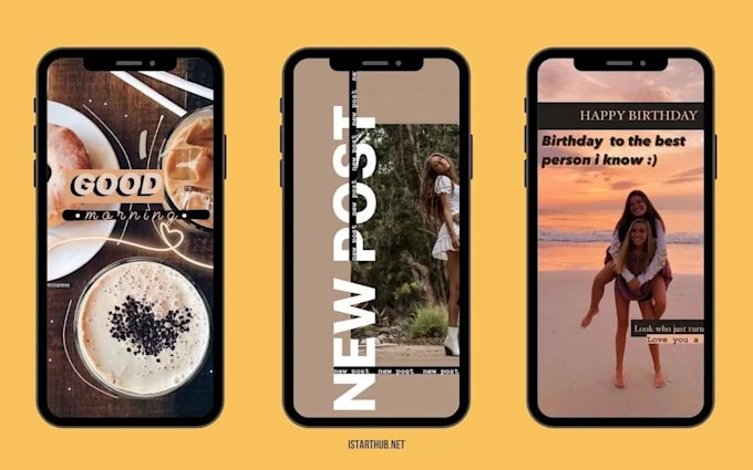 Gig Preview - Design instagram posts and stories graphics