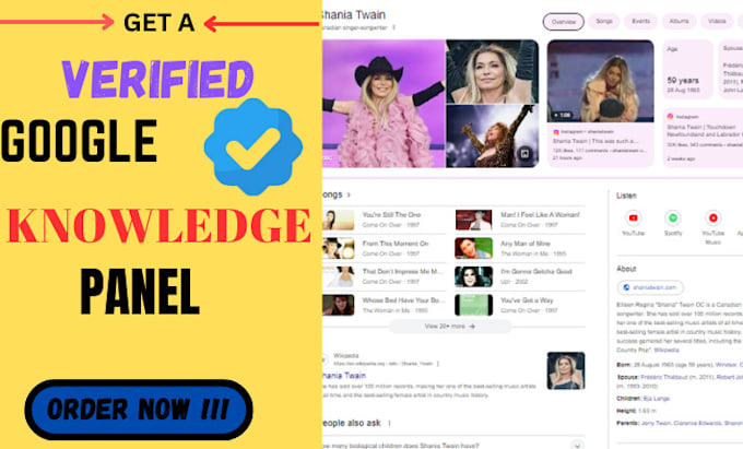 Bestseller - create verified google panel knowledgepanel for any categories