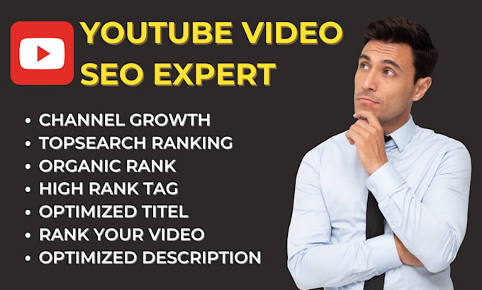 Bestseller - do youtube video SEO for top ranking