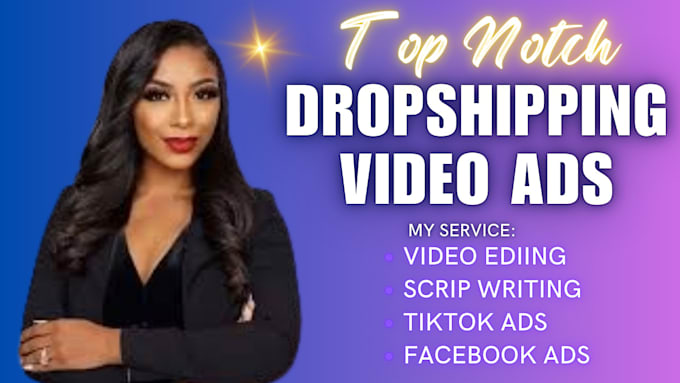 Bestseller - create sound youtube video ads tiktok dropshipping ads promotional facebook ads