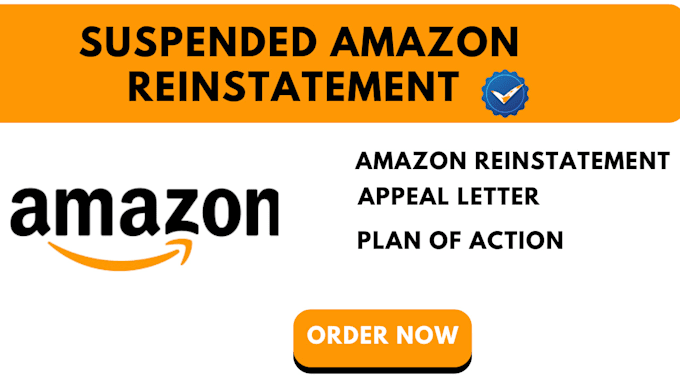 Gig Preview - Amazon reinstatement, amazon suspension, amazon appeal letter, amazon poa