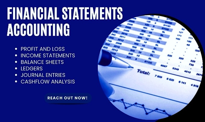 Gig Preview - Design income and financial statements, balance sheets, profit and loss, ledgers