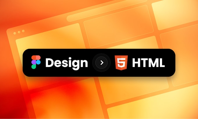 Gig Preview - Convert design to pixel perfect responsive HTML