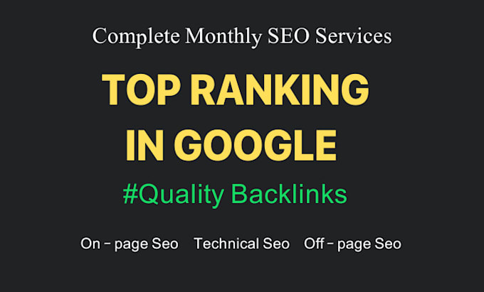 Bestseller - do monthly SEO backlinks building with high da sites