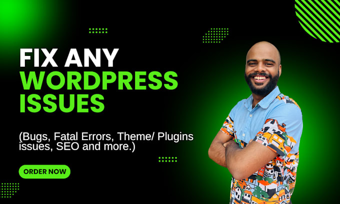 Gig Preview - Fix any issues on your wordpress, woocommerce website