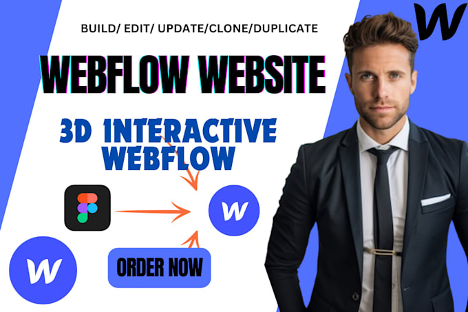 Gig Preview - Fix update webflow edit revamp duplicate clone webflow website framer to webflow