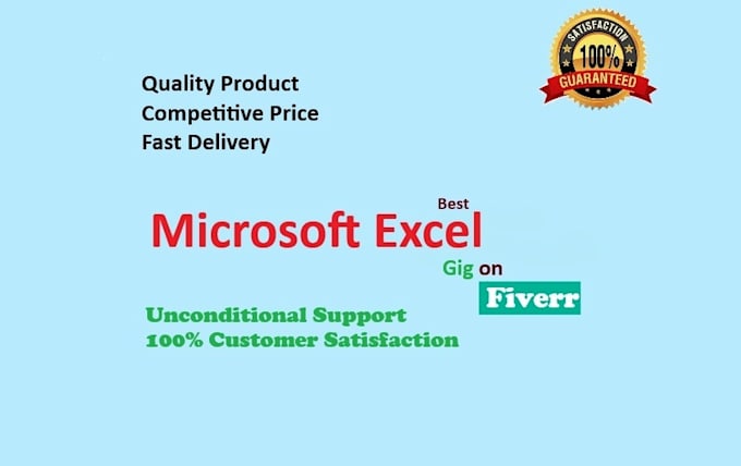 Bestseller - do any microsoft excel formula and vba charts