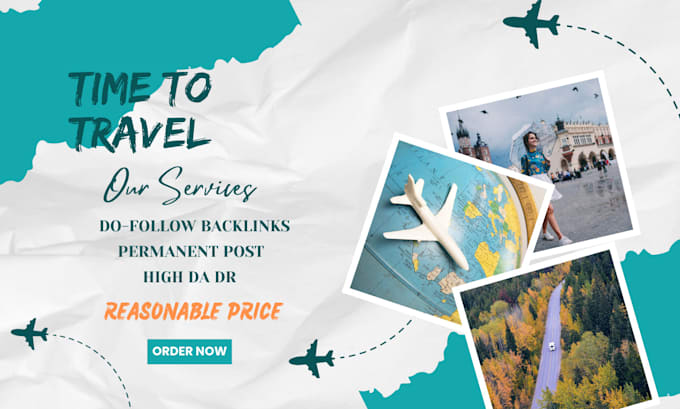 Gig Preview - Do seo guest posts on high da travel and adventure blogs